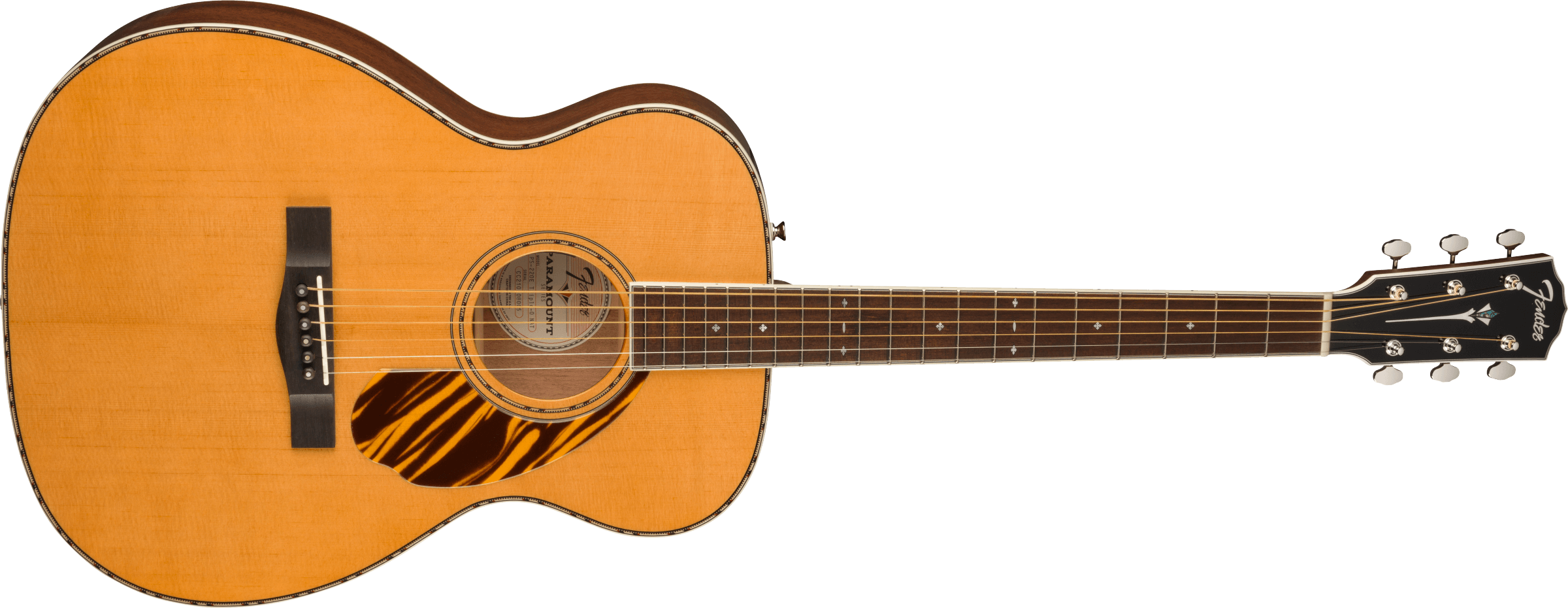 Fender PO-220E Orchestra, Ovangkol Fingerboard, Natural