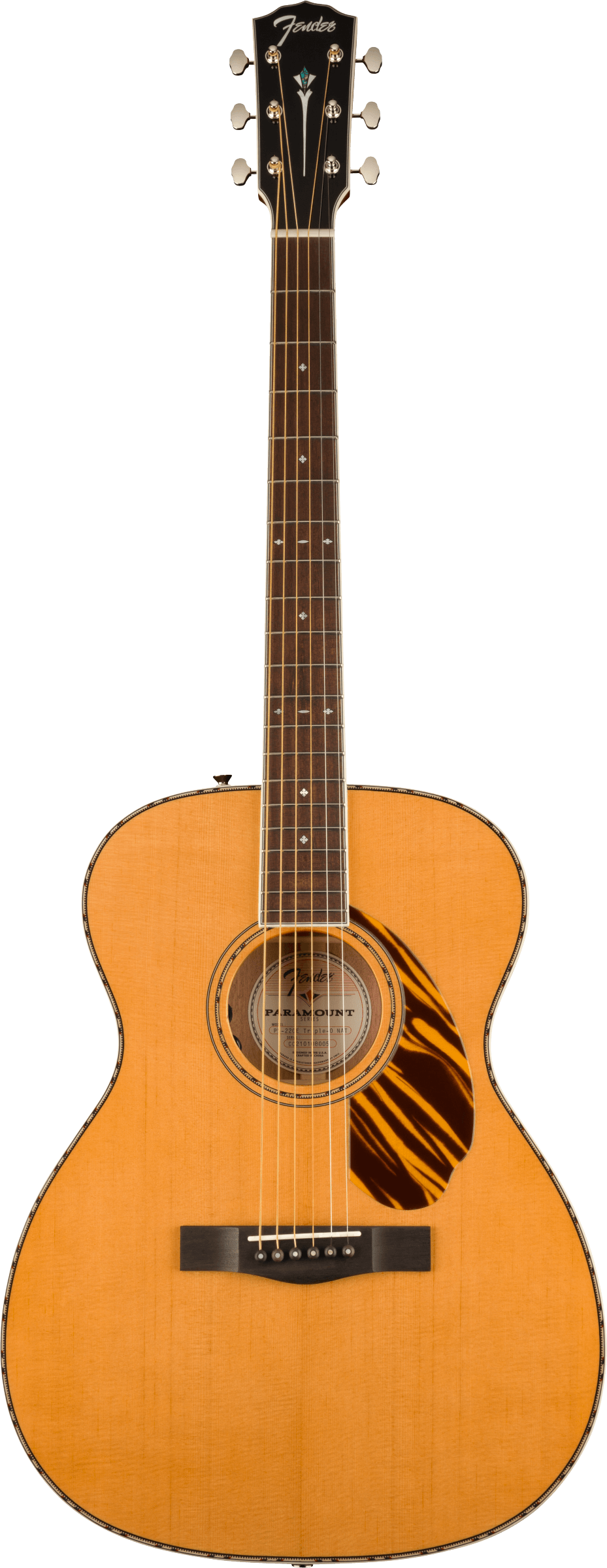 Fender PO-220E Orchestra, Ovangkol Fingerboard, Natural