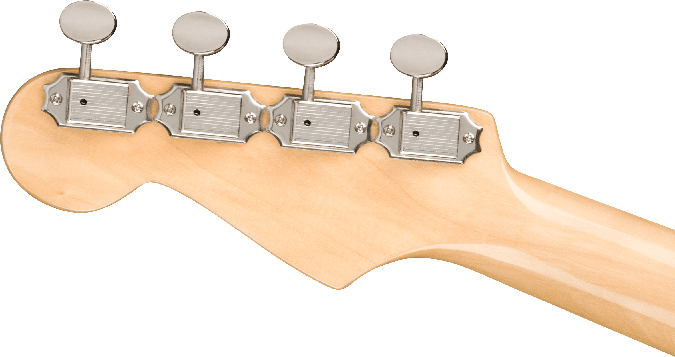 Fender Fullerton Jazzmaster® Uke, Walnut Fingerboard, Tortoiseshell Pickguard, Shell Pink