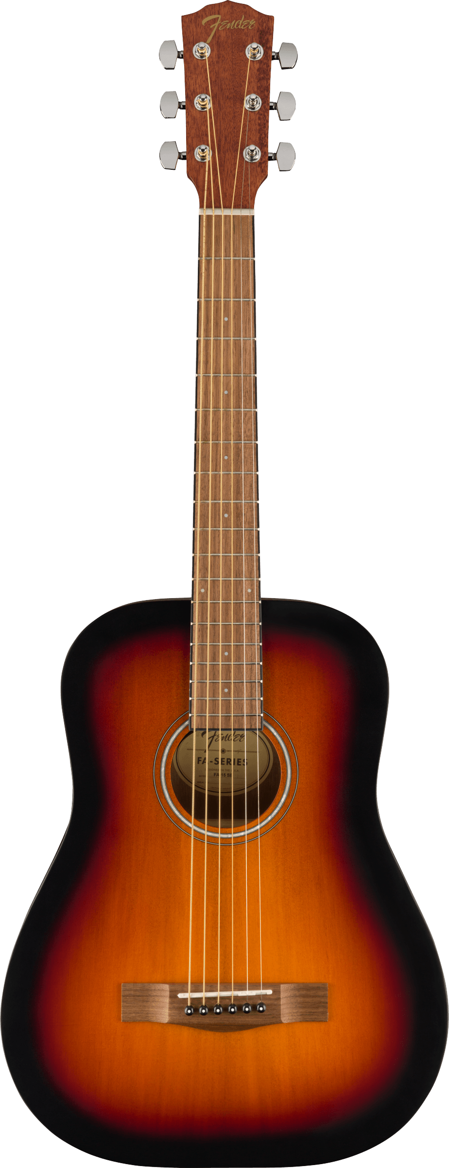 Fender FA-15 3/4 Scale Steel with Gig Bag, Walnut Fingerboard, Sunburst
