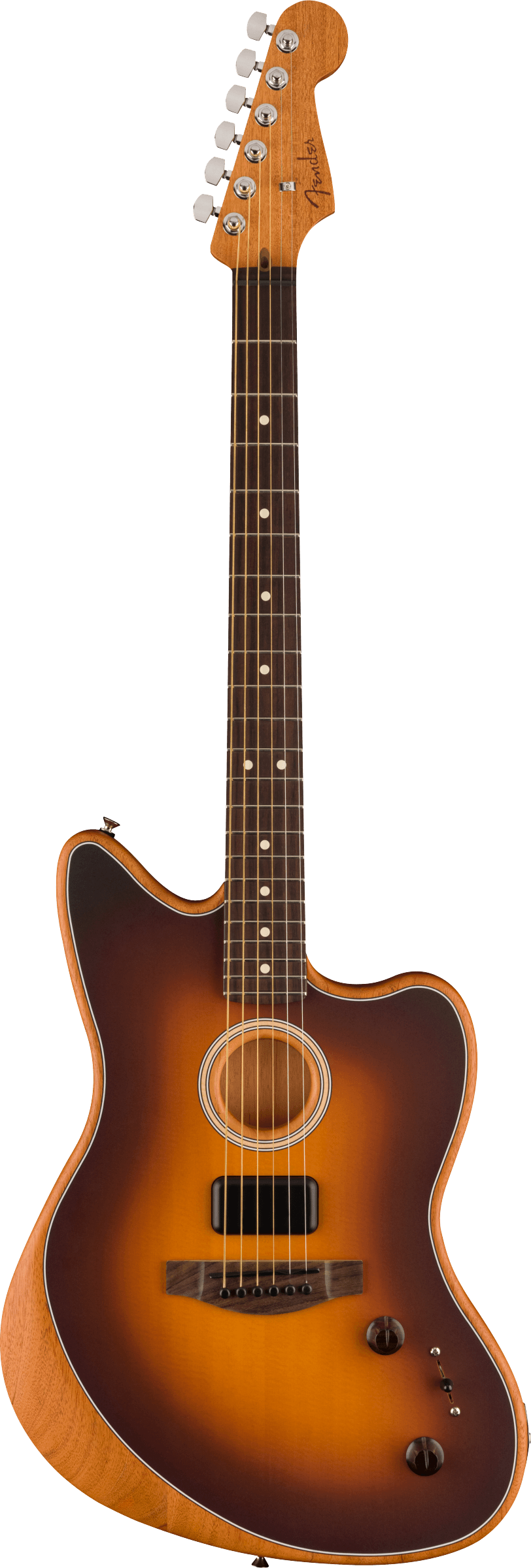 Fender Acoustasonic® Player Jazzmaster®, Rosewood Fingerboard, 2-Color Sunburst