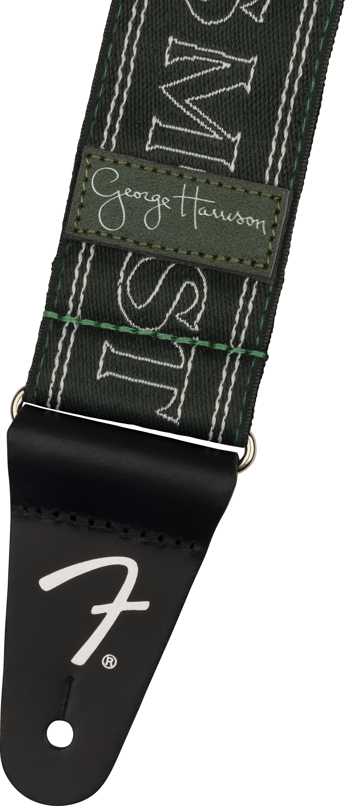 Fender George Harrison All Things Must Pass Logo Strap, Green