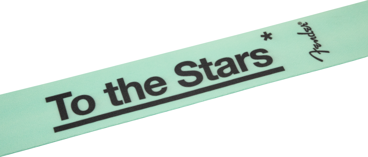 Fender Tom DeLonge To The Stars Strap, Surf Green