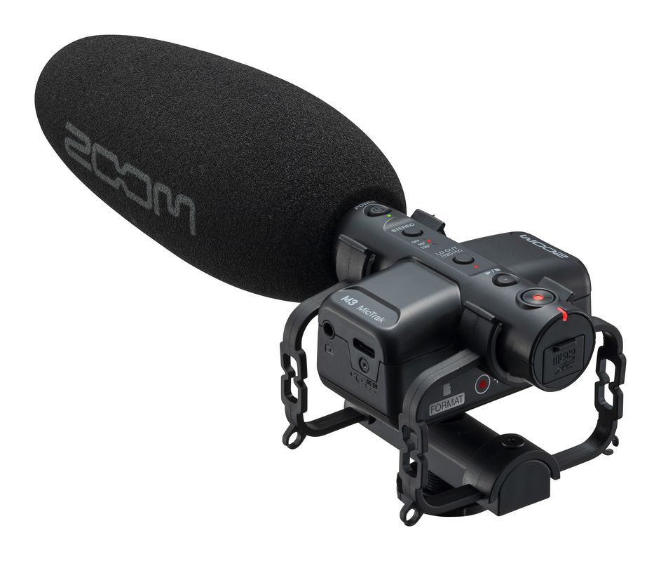 Zoom M3 MicTrak 32-Bit Float On-Camera Recorder — Tom Lee Music