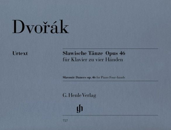 Dvorák: Slavonic Dances op. 46 for Piano Four-hands