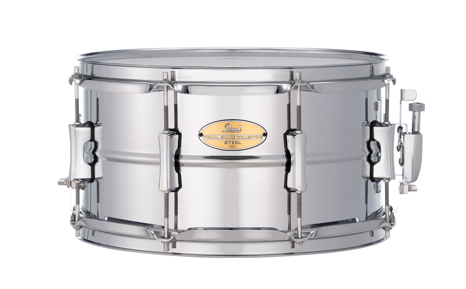 PEARL Primal Snare Collective Steel Snare Drum (Available in 4 sizes)