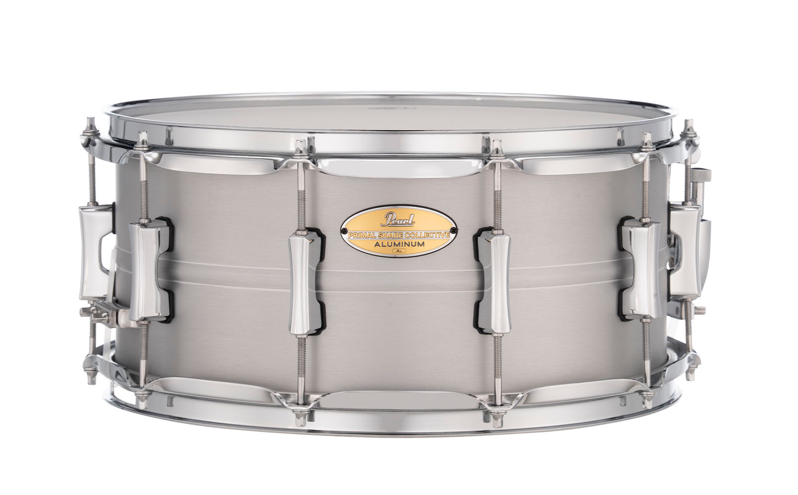 PEARL Primal Snare Collective Aluminum Snare Drum (Available in 4 sizes)