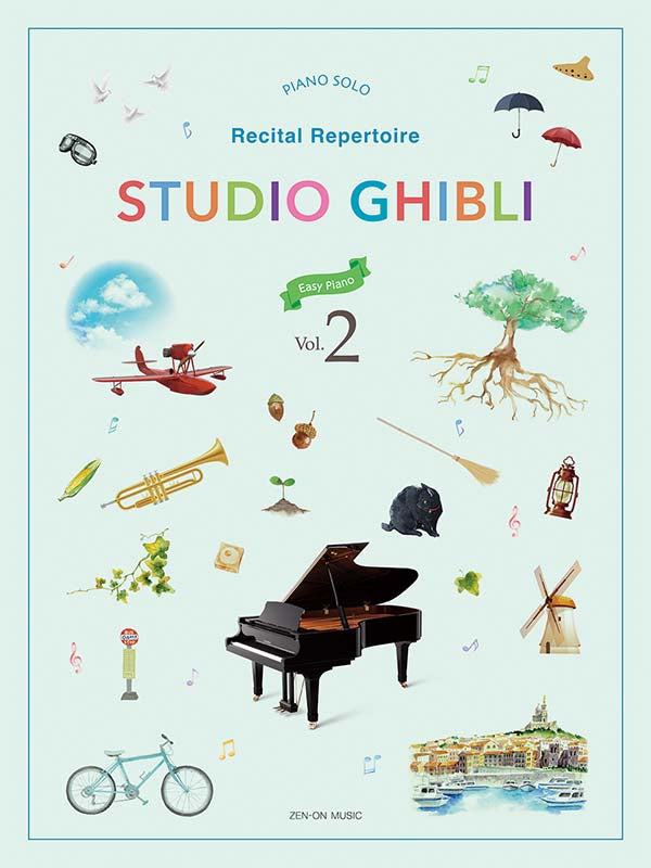簡易吉卜力鋼琴獨奏曲目 Studio Ghibli Recital Repertoire 2 (Easy Piano)