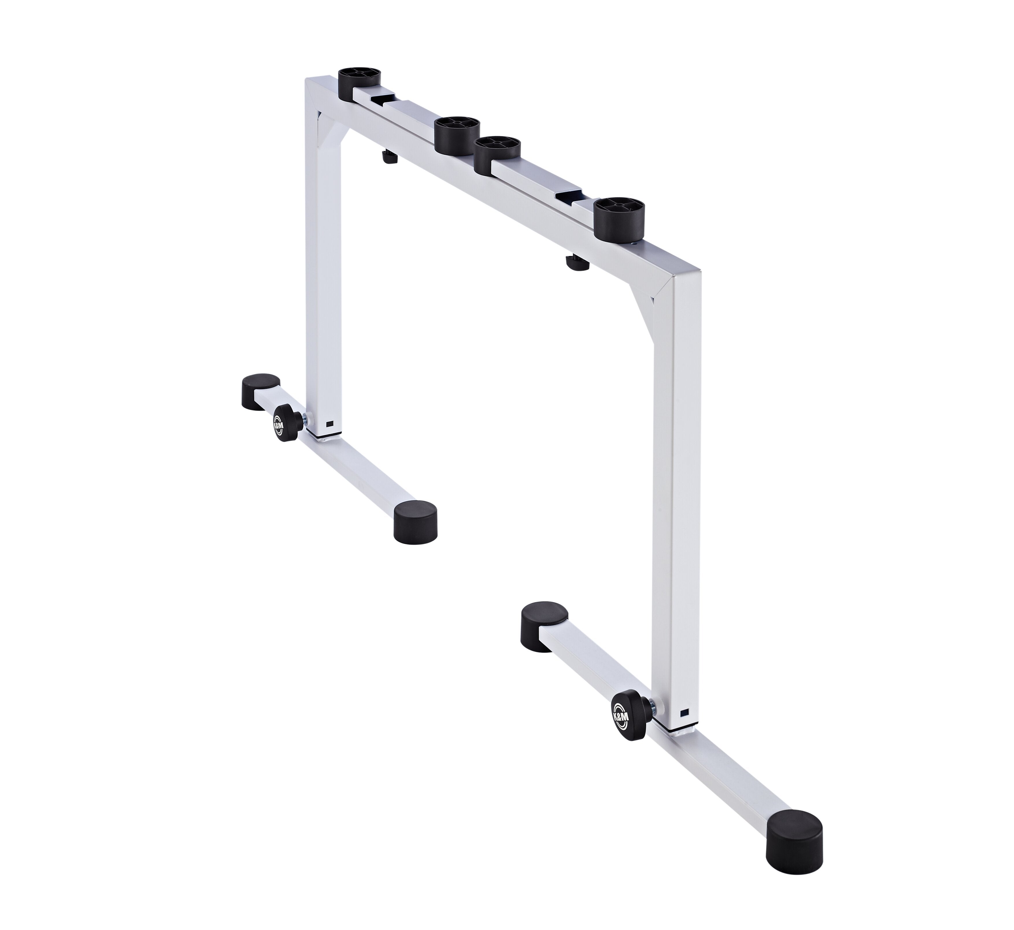 K&M 18810 Table-style keyboard stand »Omega«, Pure White