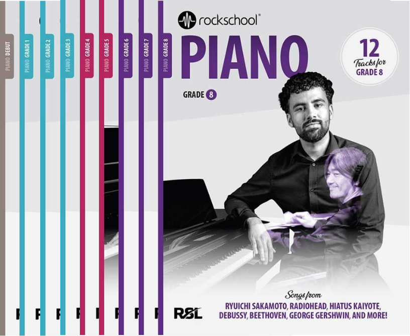 (Package) ROCKSCHOOL PIANO DEBUT-Grade 8 2025+