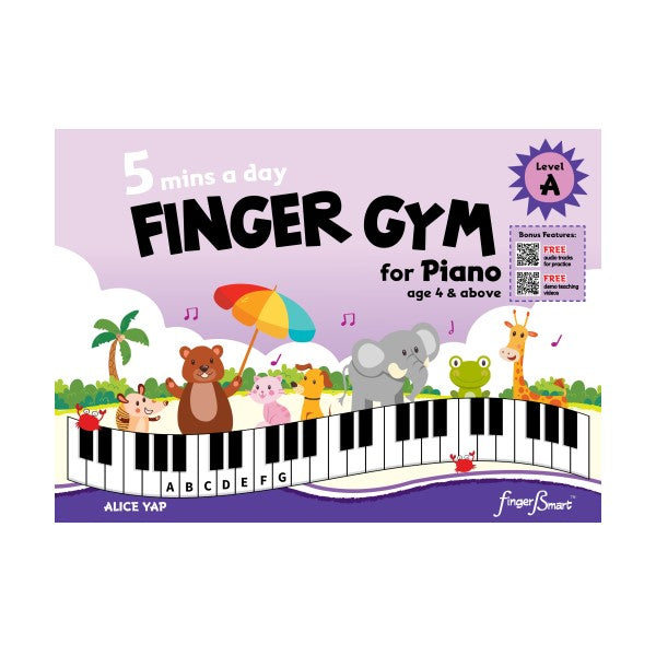 5 mins a day FINGER GYM for Piano Level A (2nd edition)