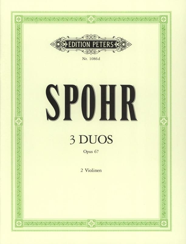 Spohr: 3 Duos Op. 67 for 2 Violins