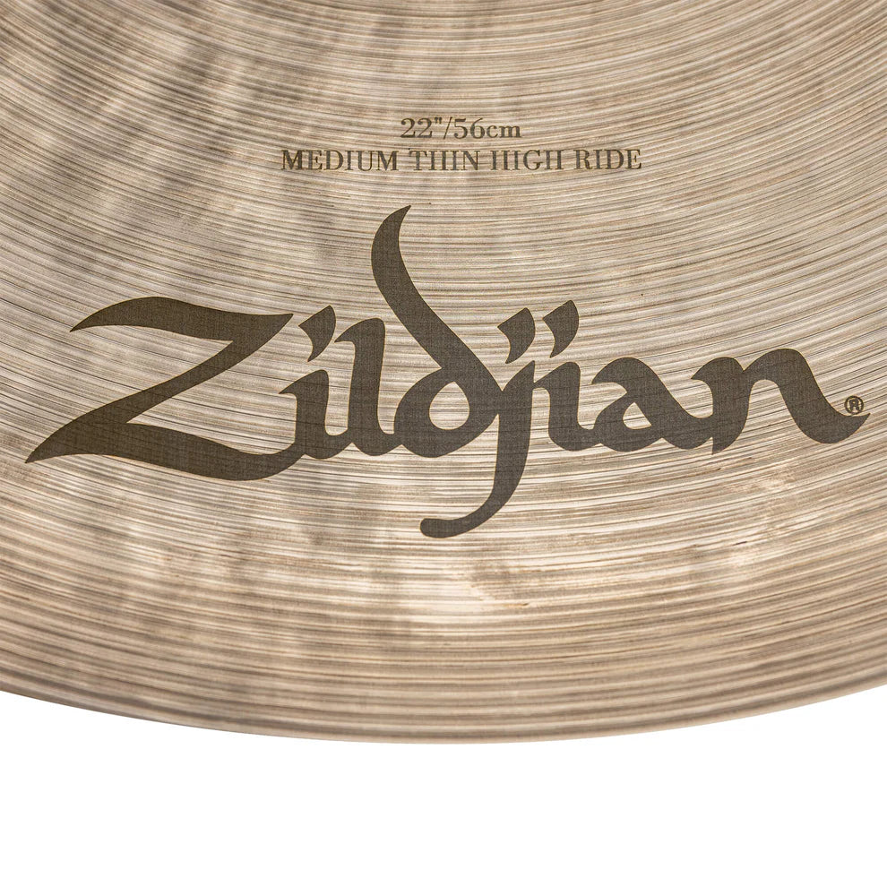 ZILDJIAN 22" Kerope Medium Thin High Ride Cymbal