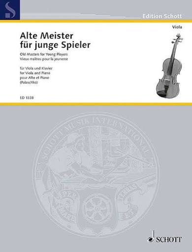 Old Master for Young Players for Viola and Piano