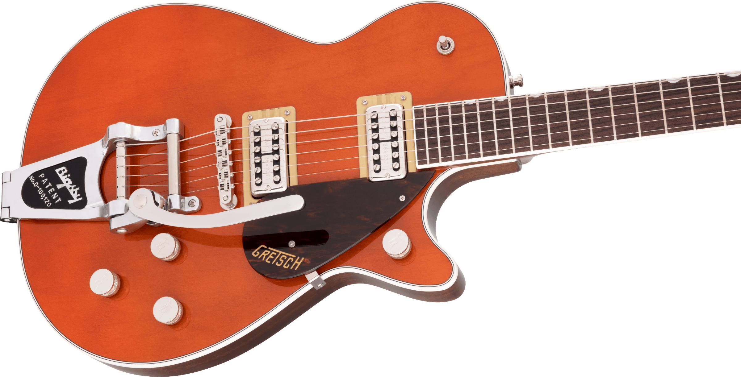 Gretsch G6128T Players Edition Jet™ FT with Bigsby®, Rosewood Fingerboard, Roundup Orange