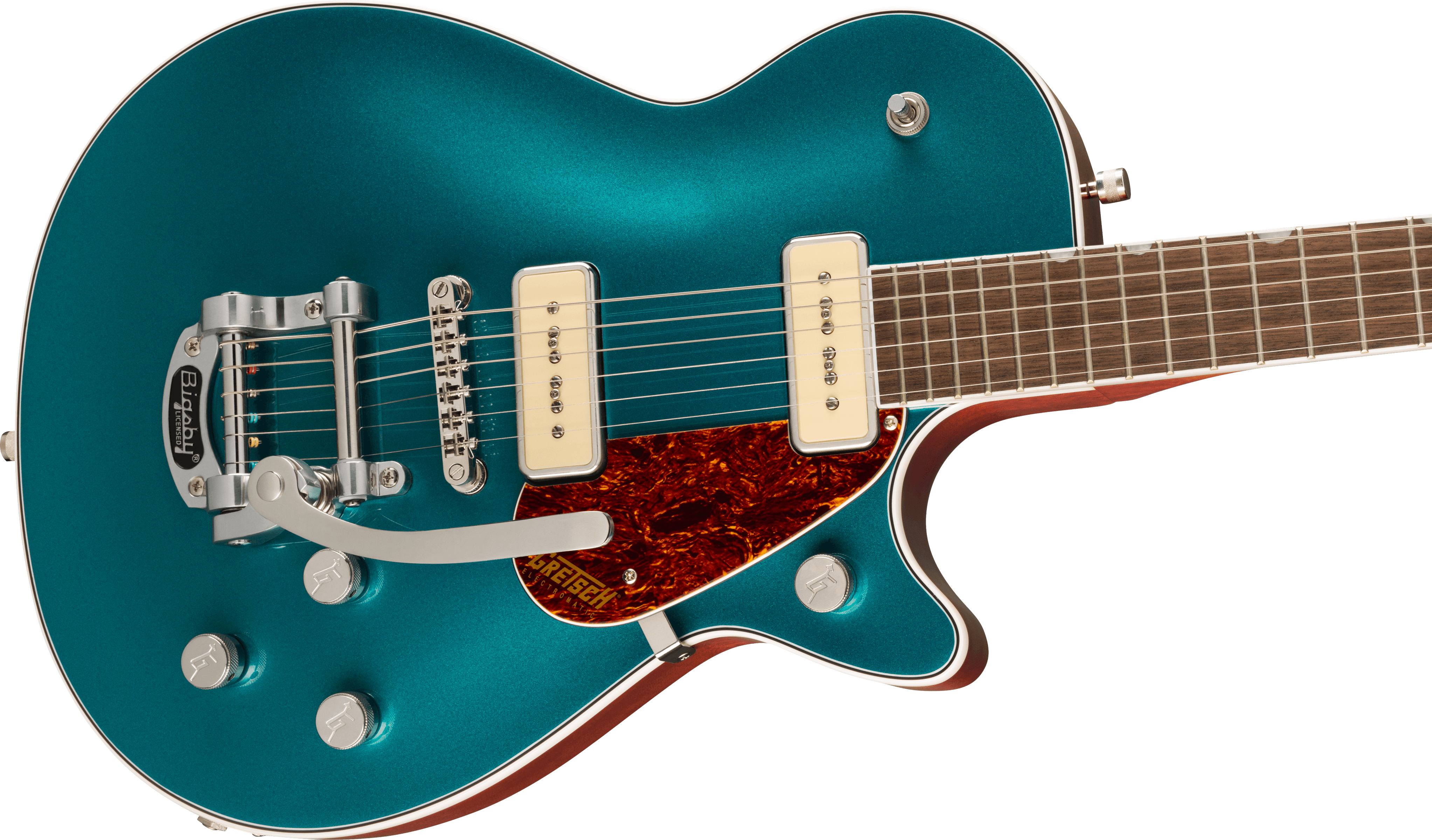 Gretsch G5210T-P90 Electromatic® Jet™ Two 90 Single-Cut with Bigsby®, Laurel Fingerboard, Petrol