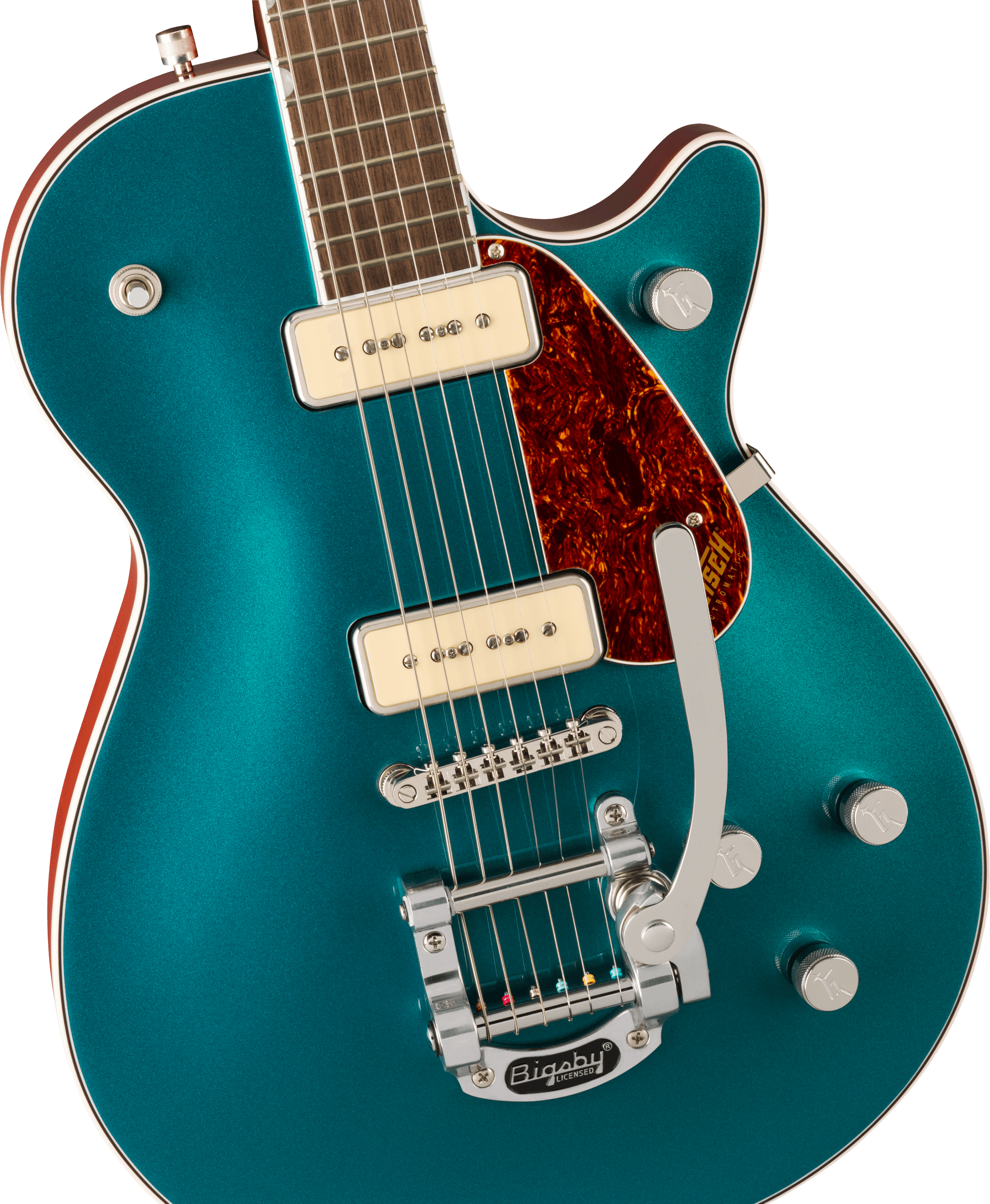 Gretsch G5210T-P90 Electromatic® Jet™ Two 90 Single-Cut with Bigsby®, Laurel Fingerboard, Petrol