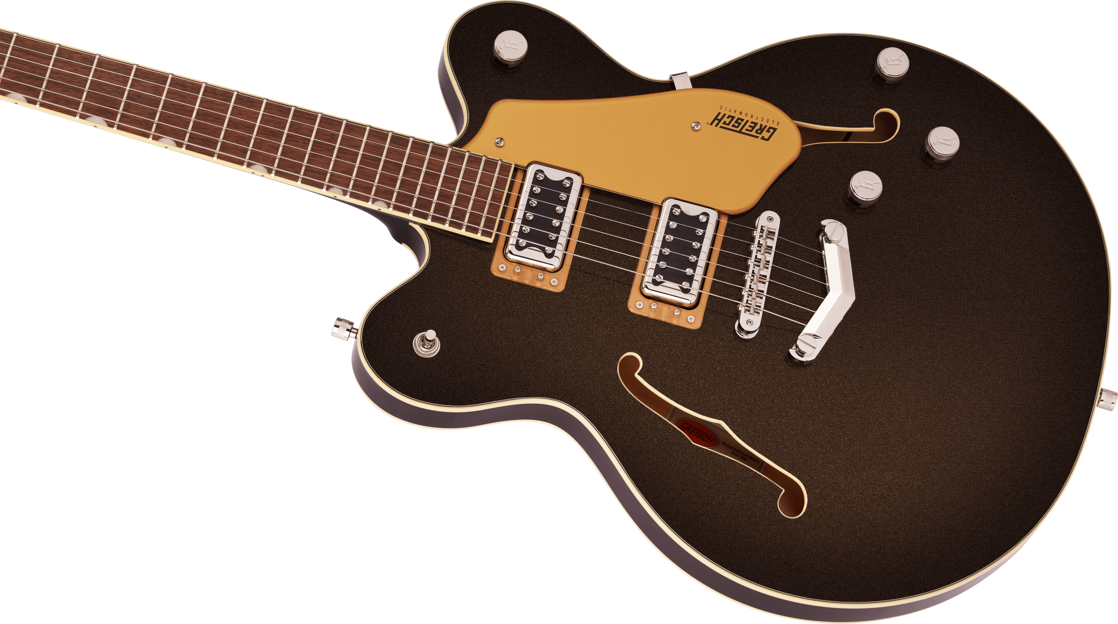 Gretsch G5622 Electromatic® Center Block Double-Cut with V-Stoptail, Laurel Fingerboard, Black Gold
