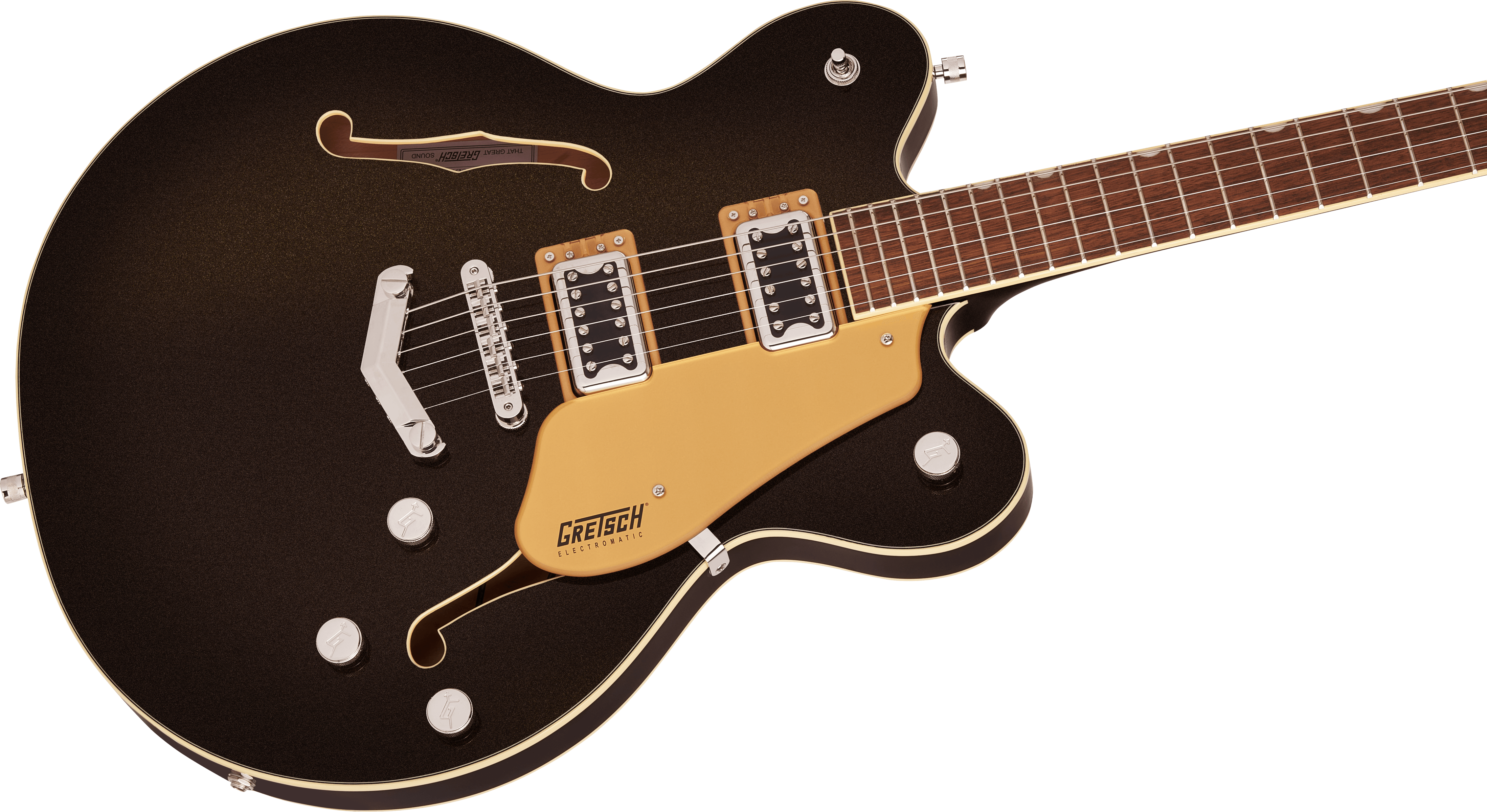 Gretsch G5622 Electromatic® Center Block Double-Cut with V-Stoptail, Laurel Fingerboard, Black Gold