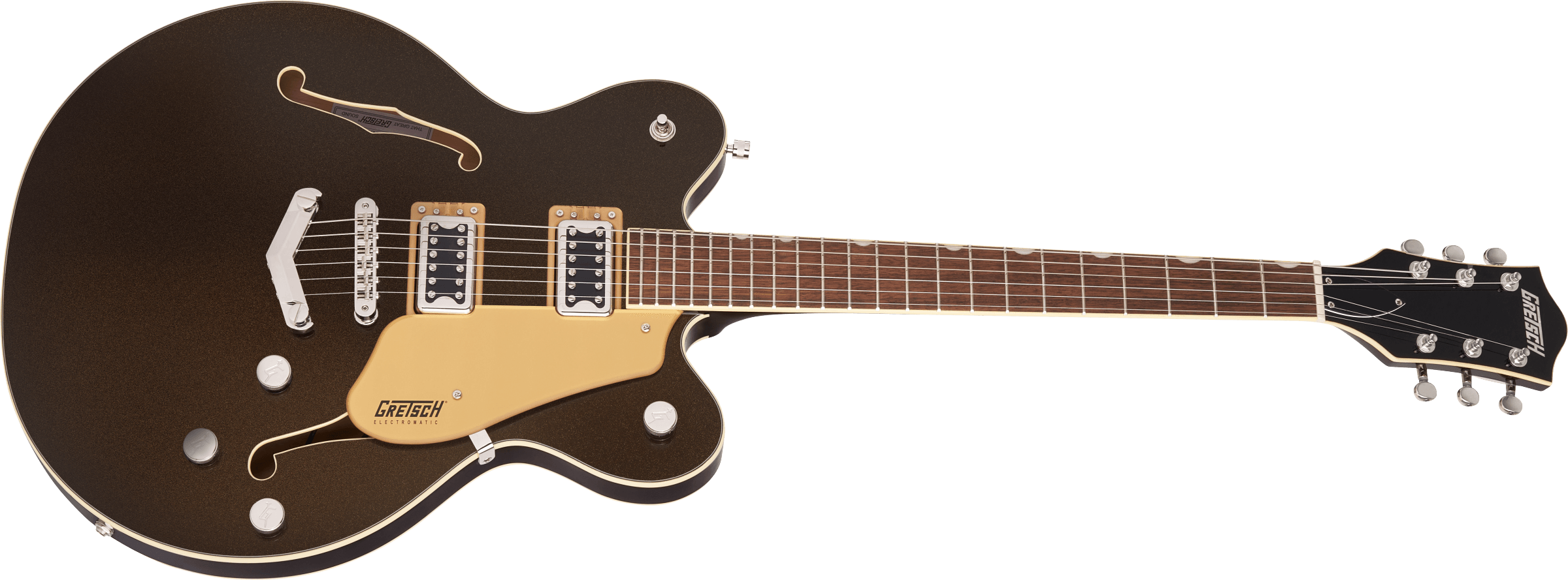 Gretsch G5622 Electromatic® Center Block Double-Cut with V-Stoptail, Laurel Fingerboard, Black Gold