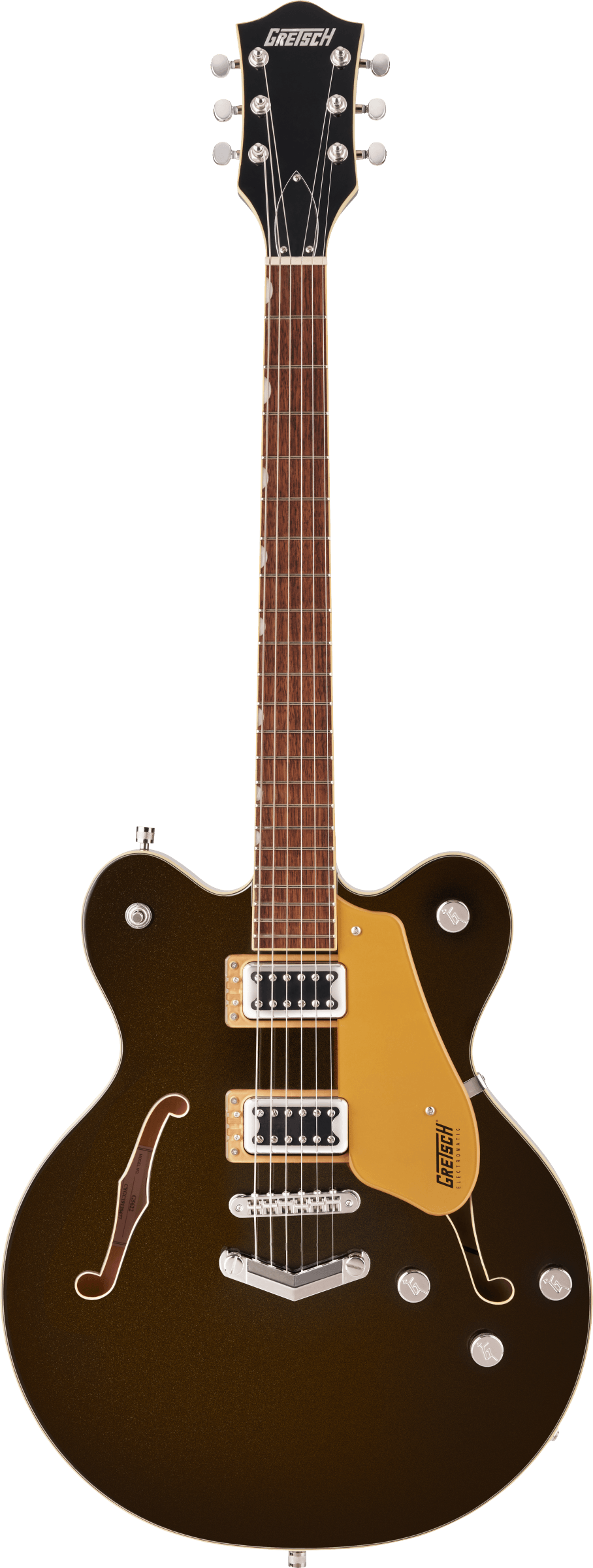 Gretsch G5622 Electromatic® Center Block Double-Cut with V-Stoptail, Laurel Fingerboard, Black Gold