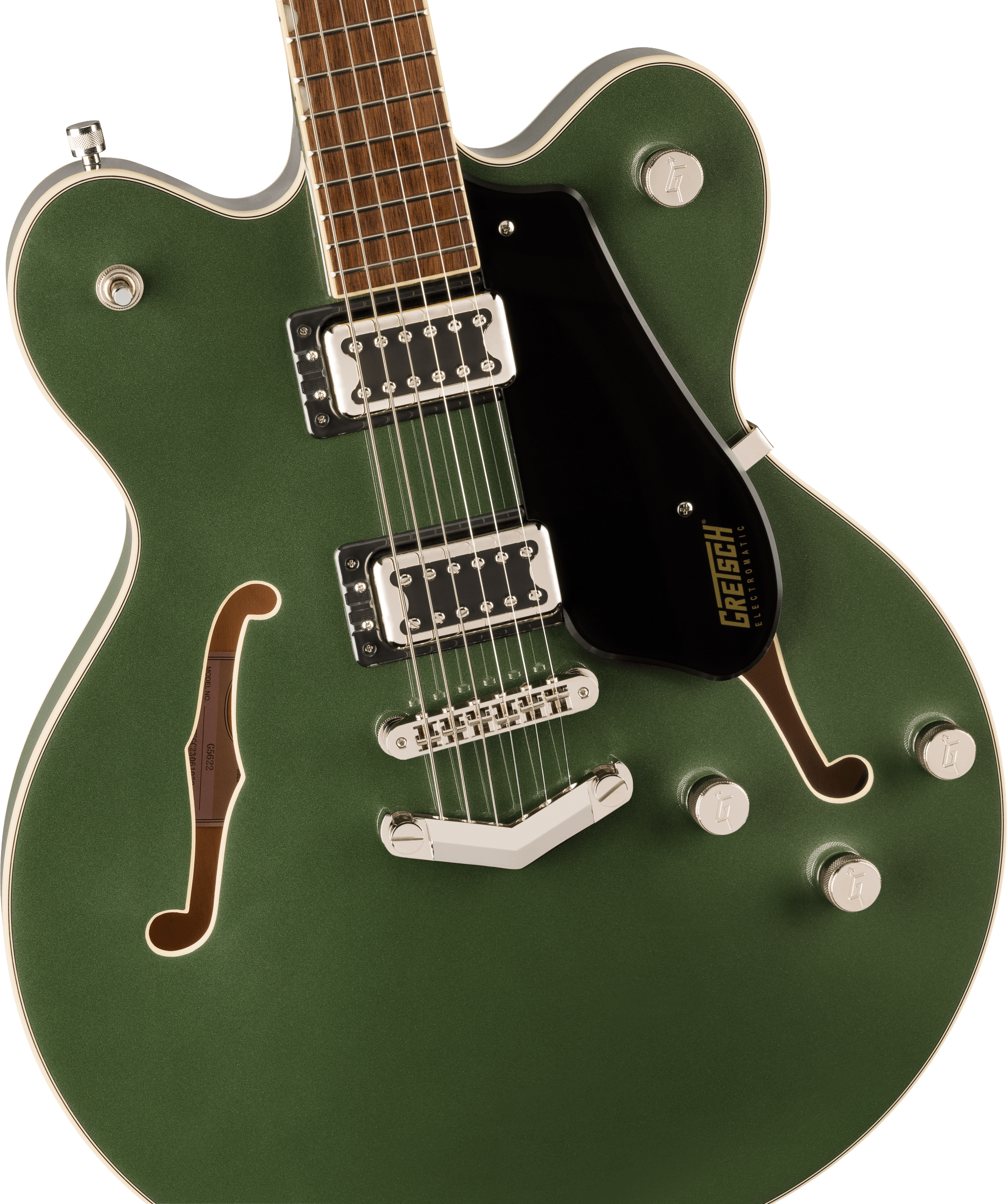 Gretsch G5622 Electromatic® Center Block Double-Cut with V-Stoptail, Laurel Fingerboard, Olive Metallic