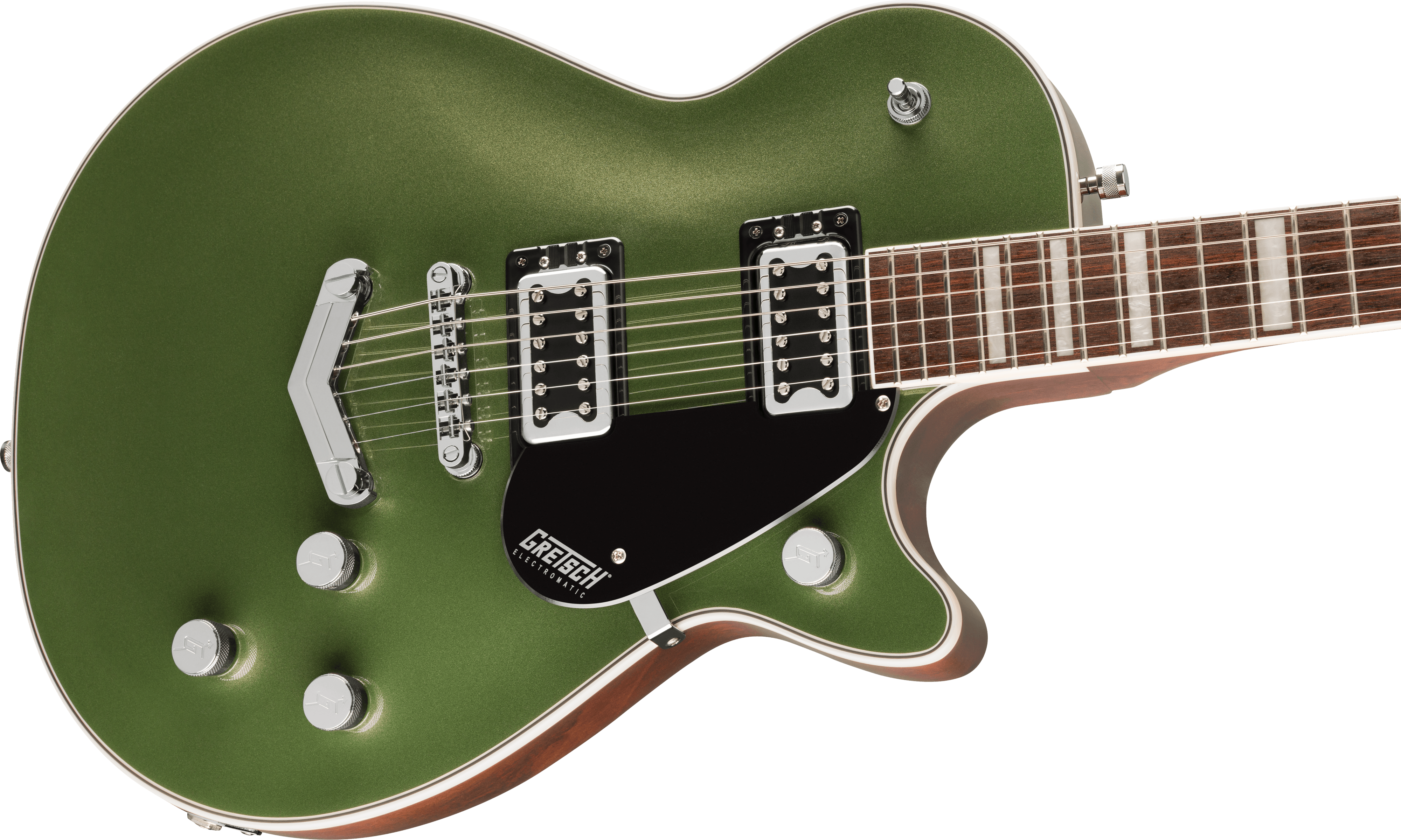 Gretsch G5220 Electromatic® Jet™ BT Single-Cut with V-Stoptail, Laurel Fingerboard, Olive Metallic