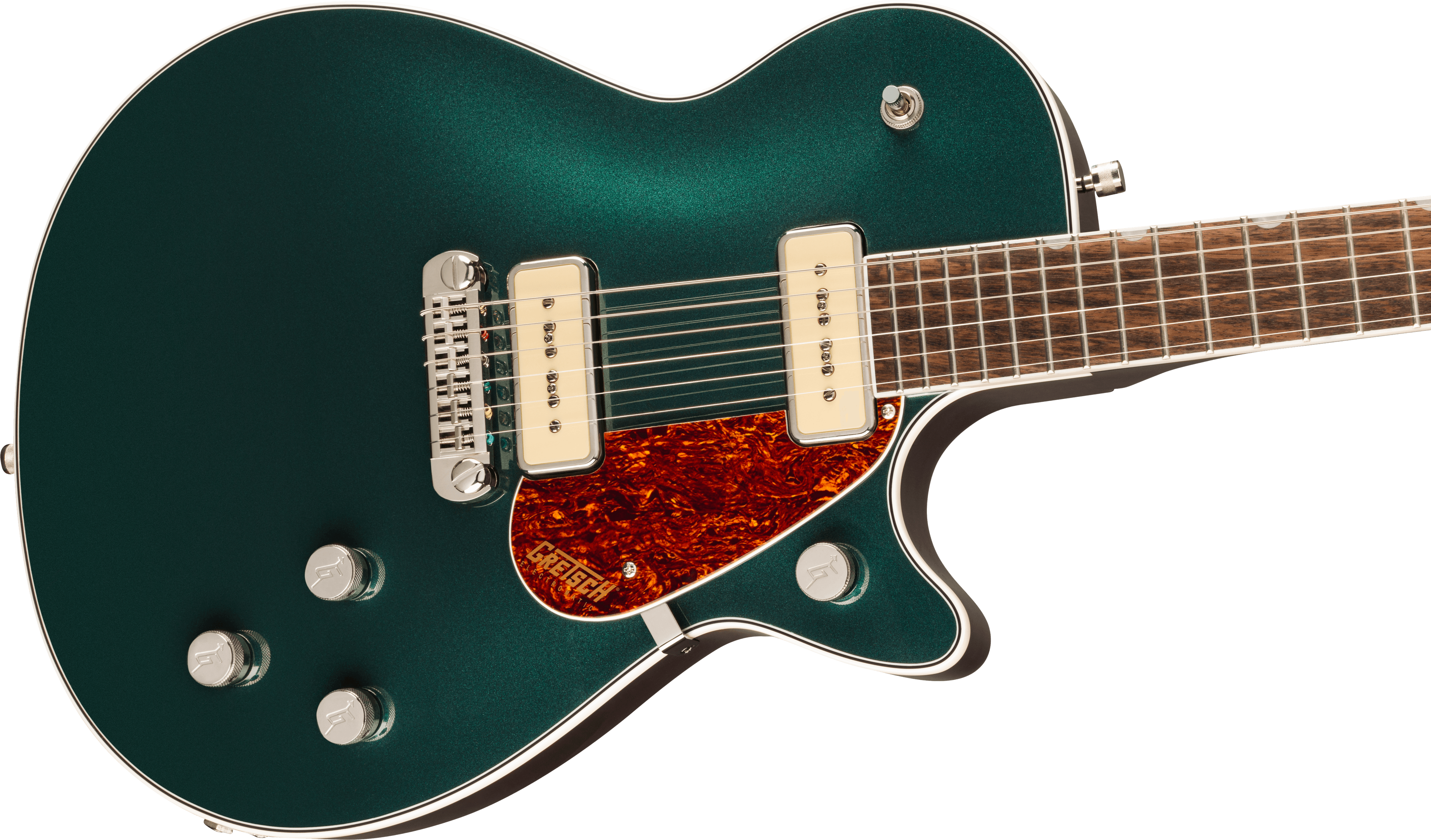 Gretsch G5210-P90 Electromatic® Jet™ Two 90 Single-Cut with Wraparound, Laurel Fingerboard, Cadillac Green