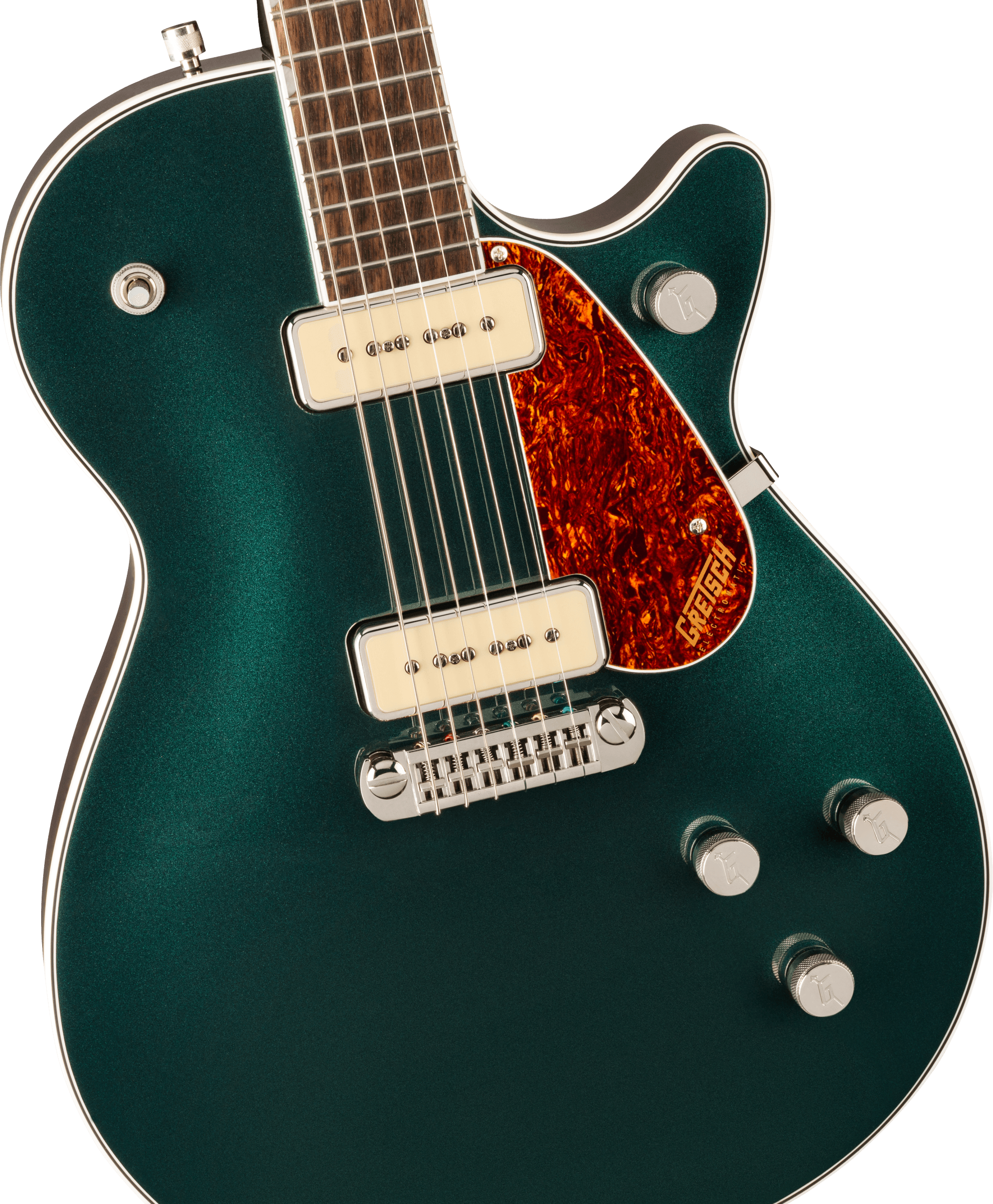 Gretsch G5210-P90 Electromatic® Jet™ Two 90 Single-Cut with Wraparound, Laurel Fingerboard, Cadillac Green