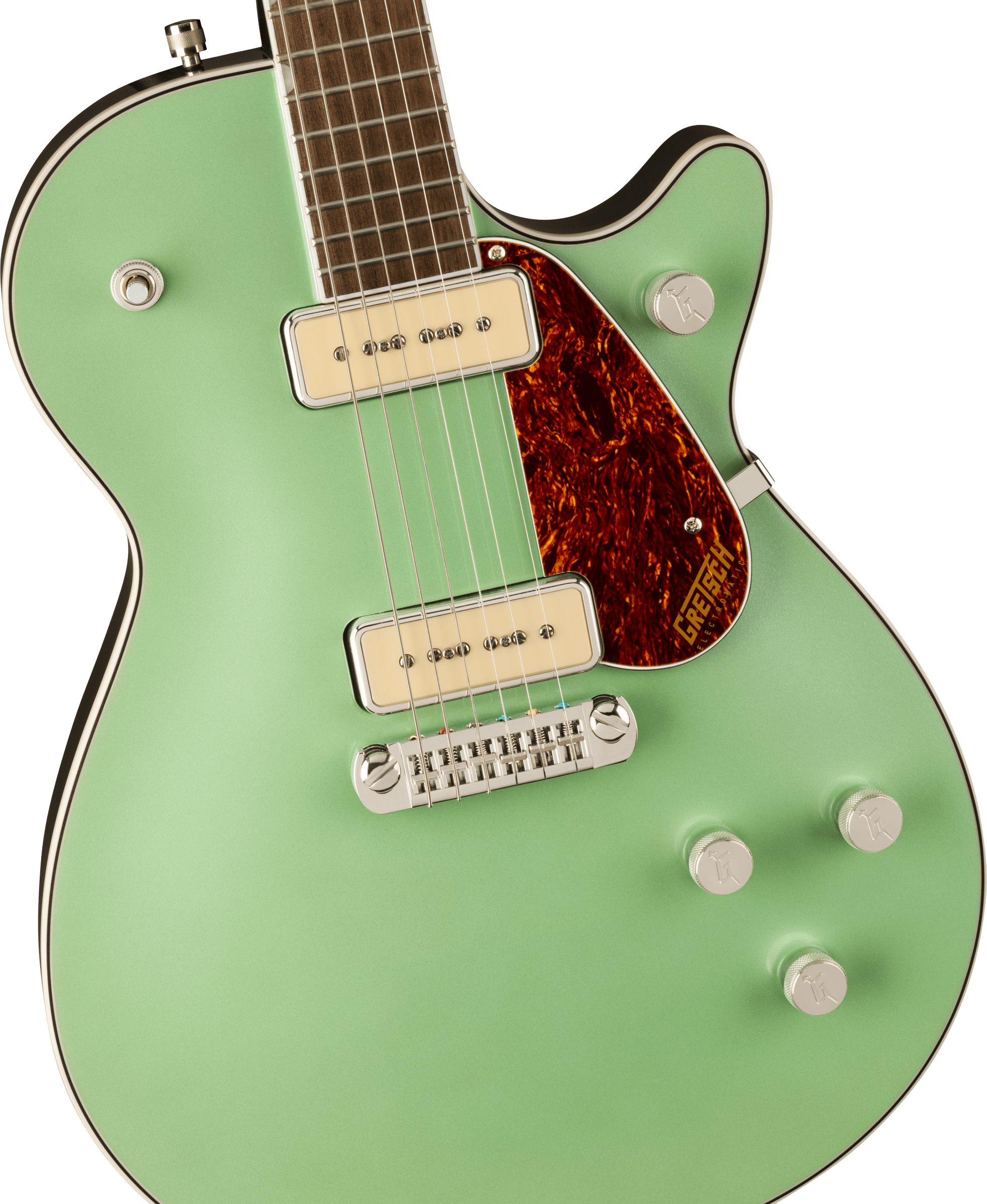Gretsch G5210-P90 Electromatic® Jet™ Two 90 Single-Cut with Wraparound, Laurel Fingerboard, Broadway Jade