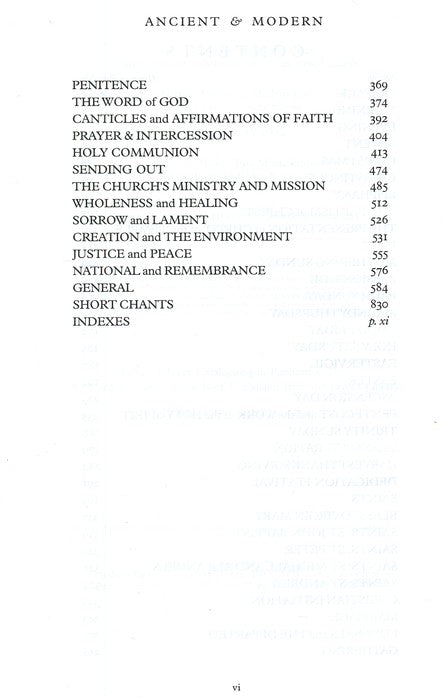 Ancient and Modern: Hymns and Songs for Refreshing Worship