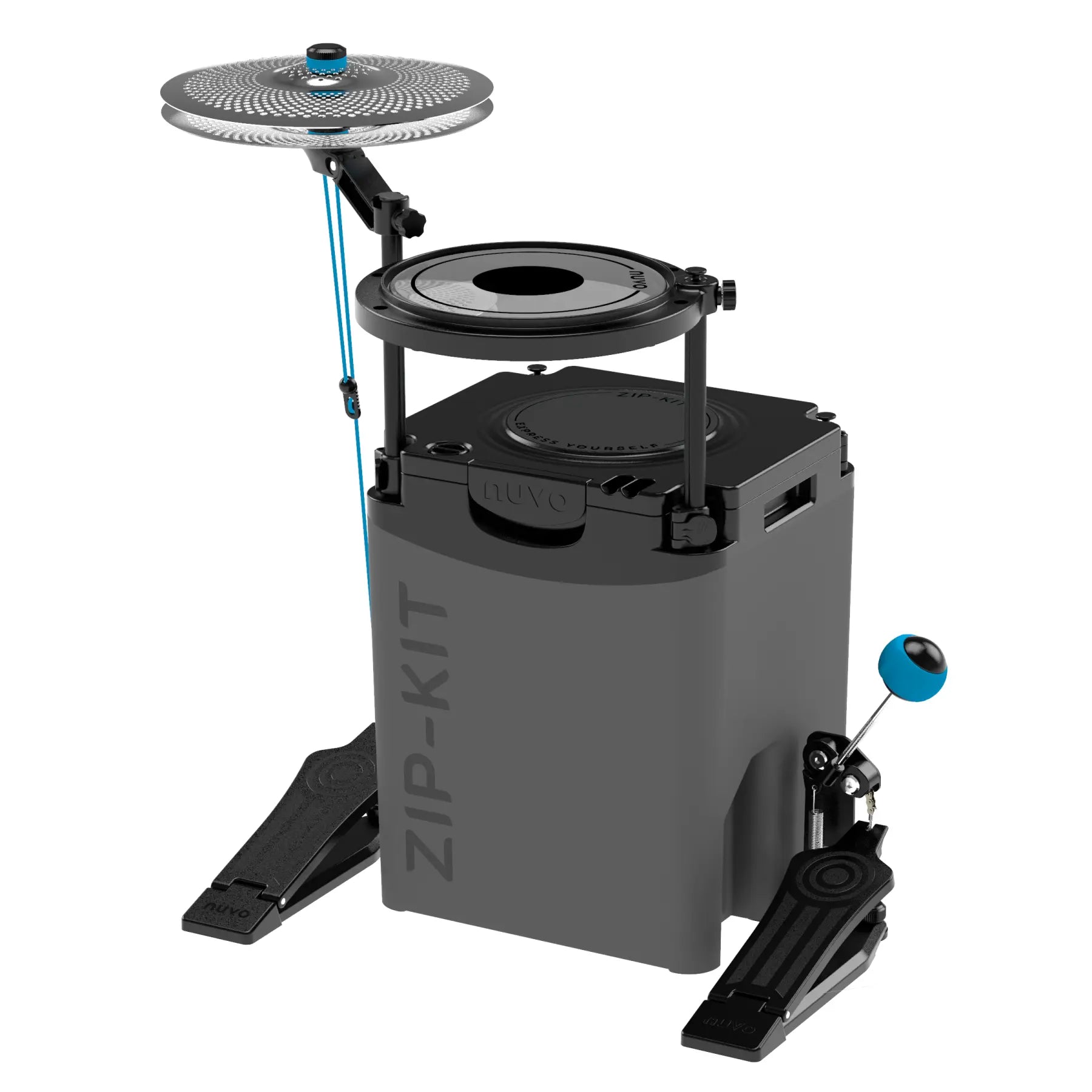 NUVO Zip Kit Compact Drum Set - Essential Kit