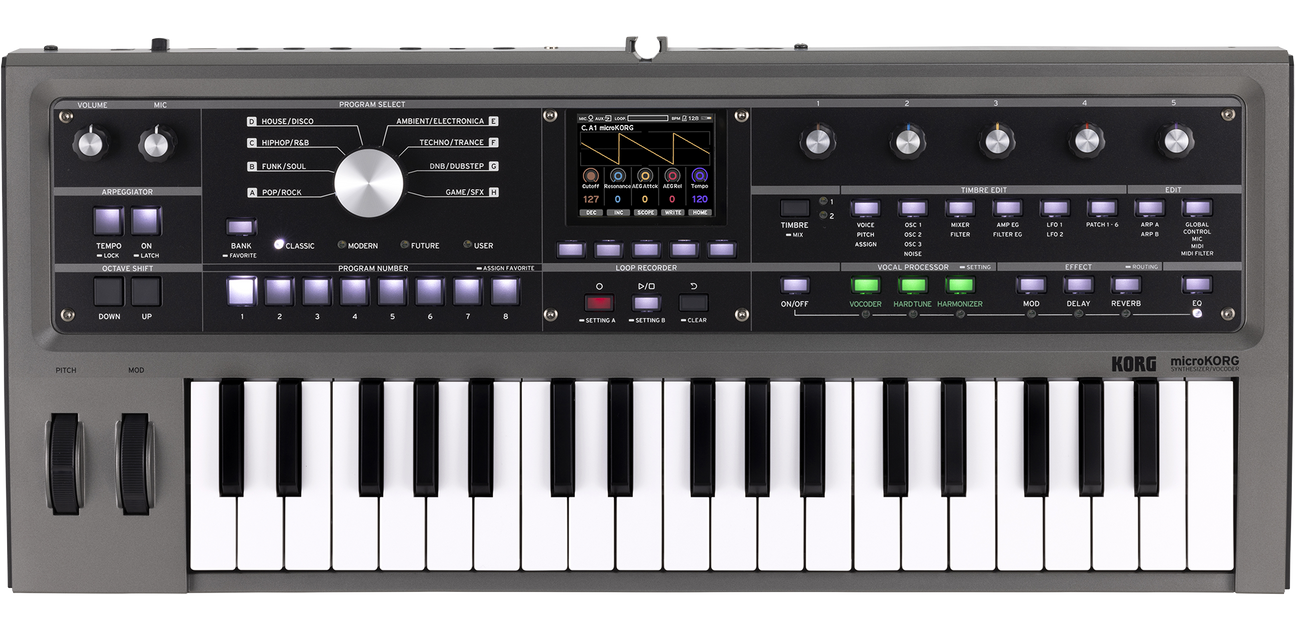 Korg microKORG2 Synthesizer/Vocoder — Tom Lee Music