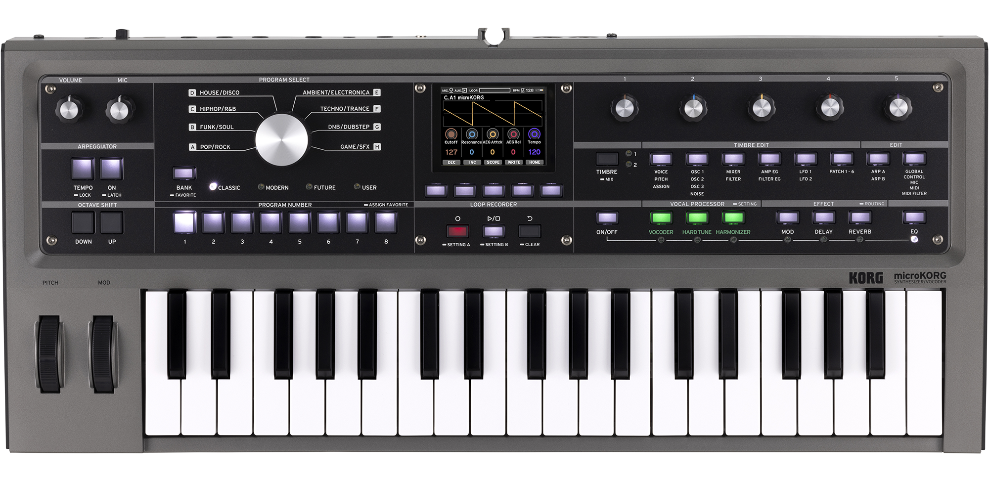 Korg microKORG2 Synthesizer/Vocoder