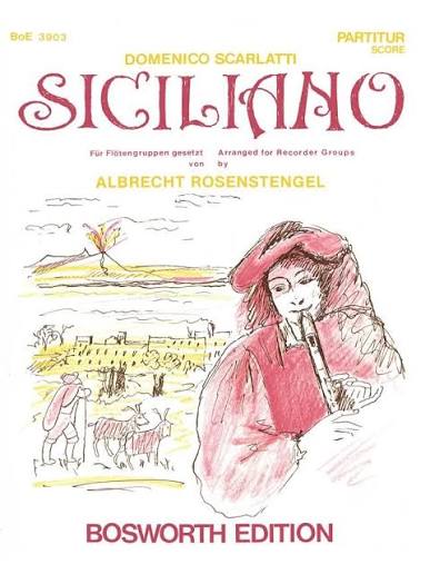Scarlatti: Siciliano for Wind Ensemble / Recorder (Quartet)