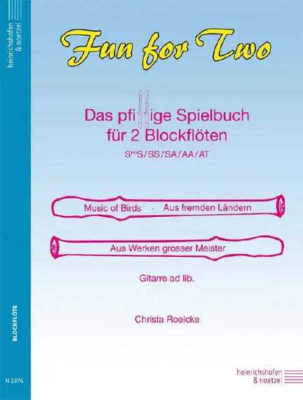 Fun for Two (Recorder Duet)