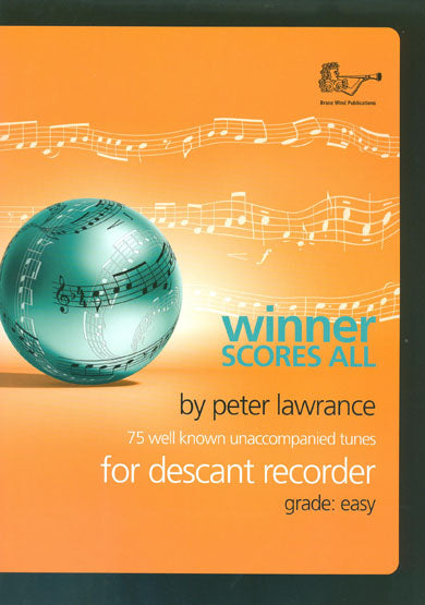 Winner Scores All for Descant Recorder (Easy)