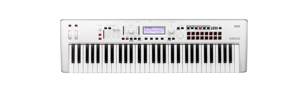 Korg KROSS 2-61 Pure White Limited Edition — Tom Lee Music