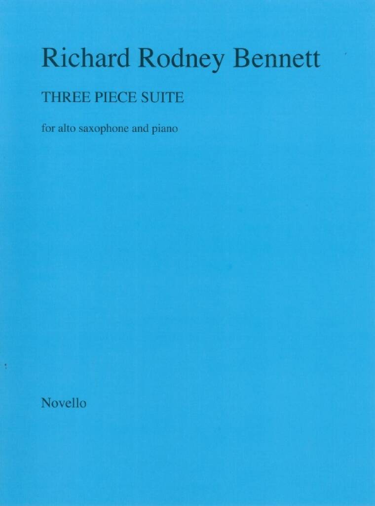 Three Piece Suite for Alto Saxophone and Piano