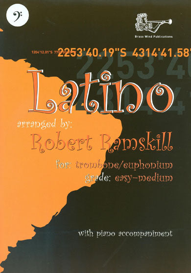 Latino for Trombone (Bass Clef) and Piano