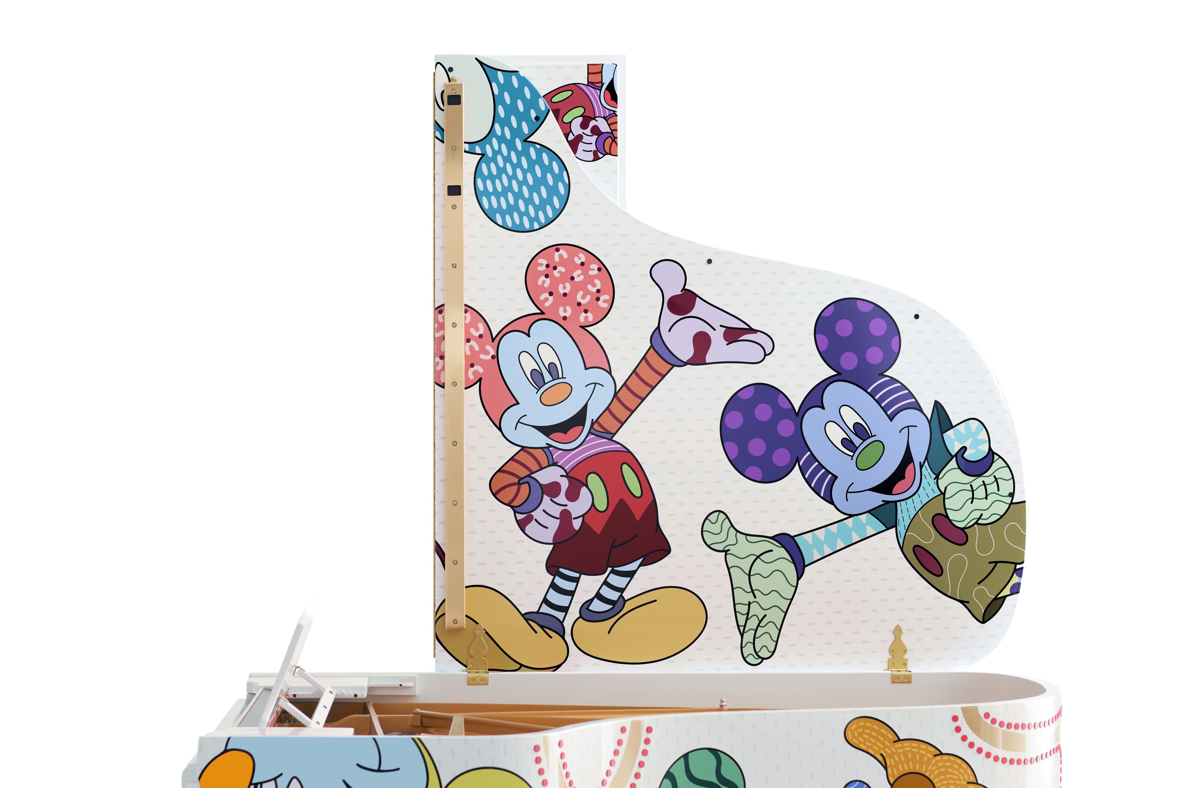 STEINWAY & SONS x DISNEY Mickey Mouse Limited Edition 三角鋼琴