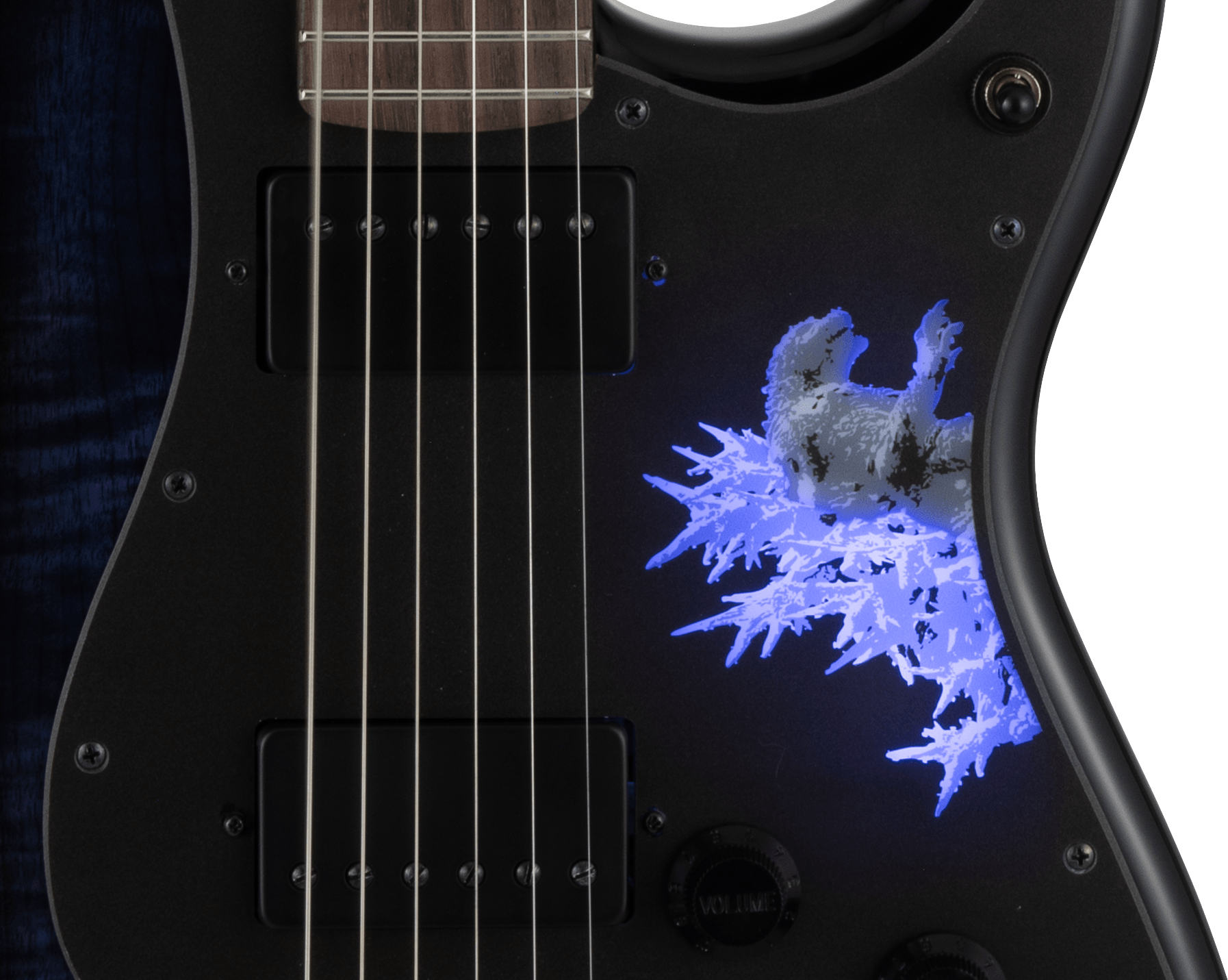 Fender Made in Japan Godzilla Stratocaster®, Rosewood Fingerboard, Godzilla Blue