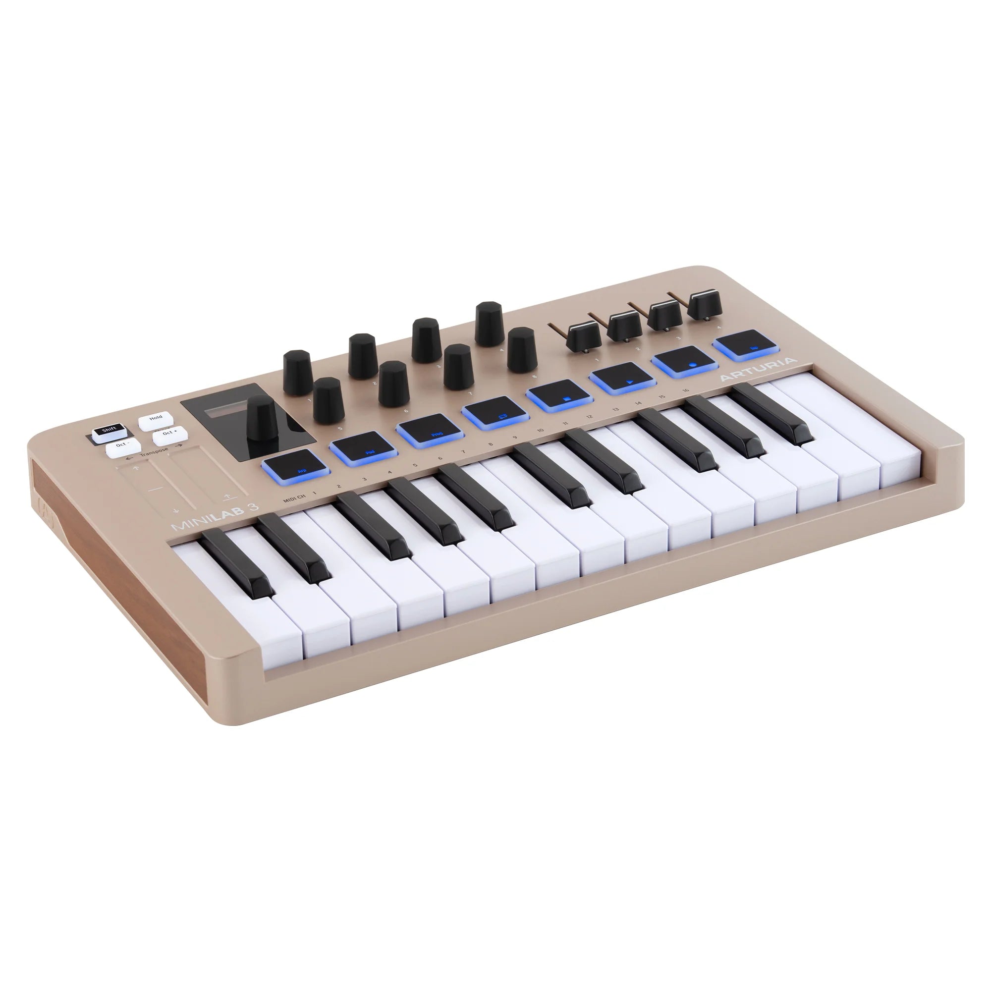 Arturia MiniLab 3 Champagne Edition Universal MIDI Controller