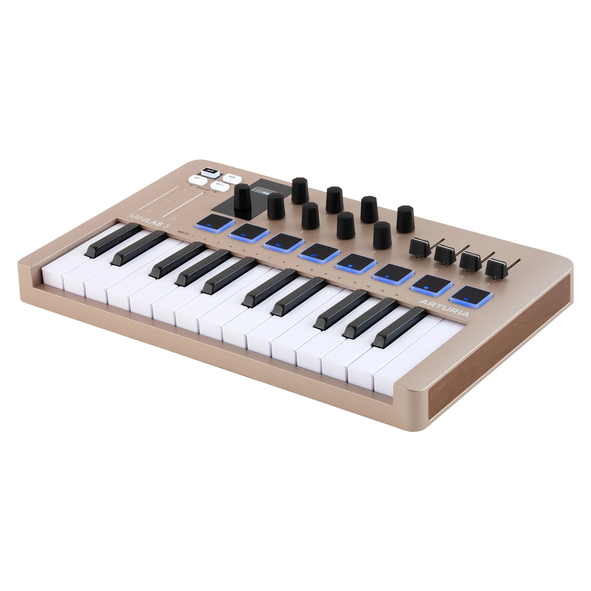 Arturia MiniLab 3 Champagne Edition Universal MIDI Controller