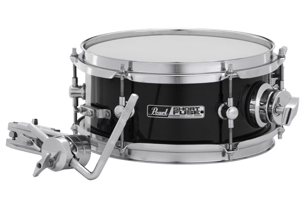 PEARL Short Fuse-Poplar 10" x 4.5" Snare Drum - Jet Black