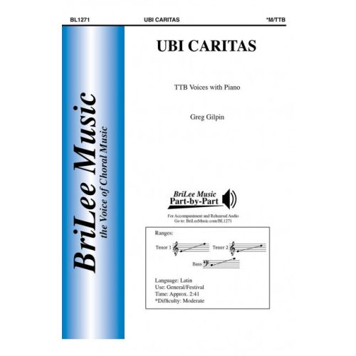 Ubi Caritas by Greg Gilpin (TTB)