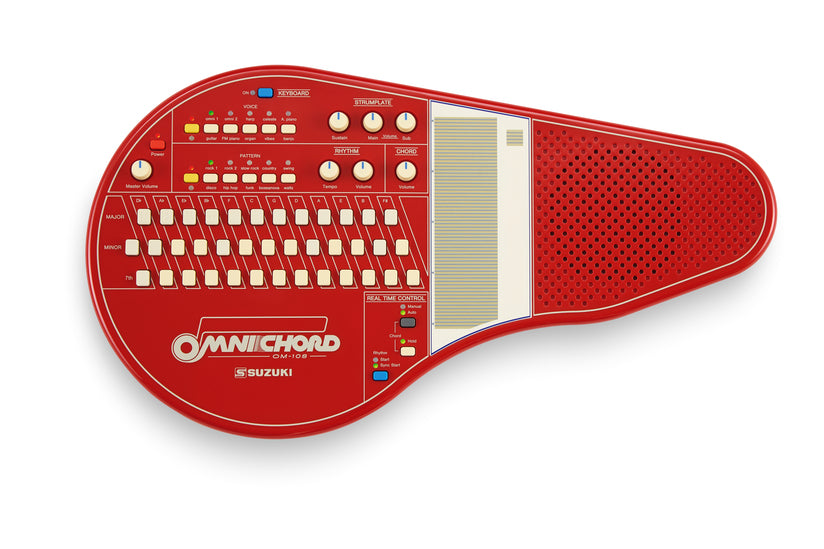 (預售 Pre-Order) Suzuki Omnichord OM-108Red Limited Edition