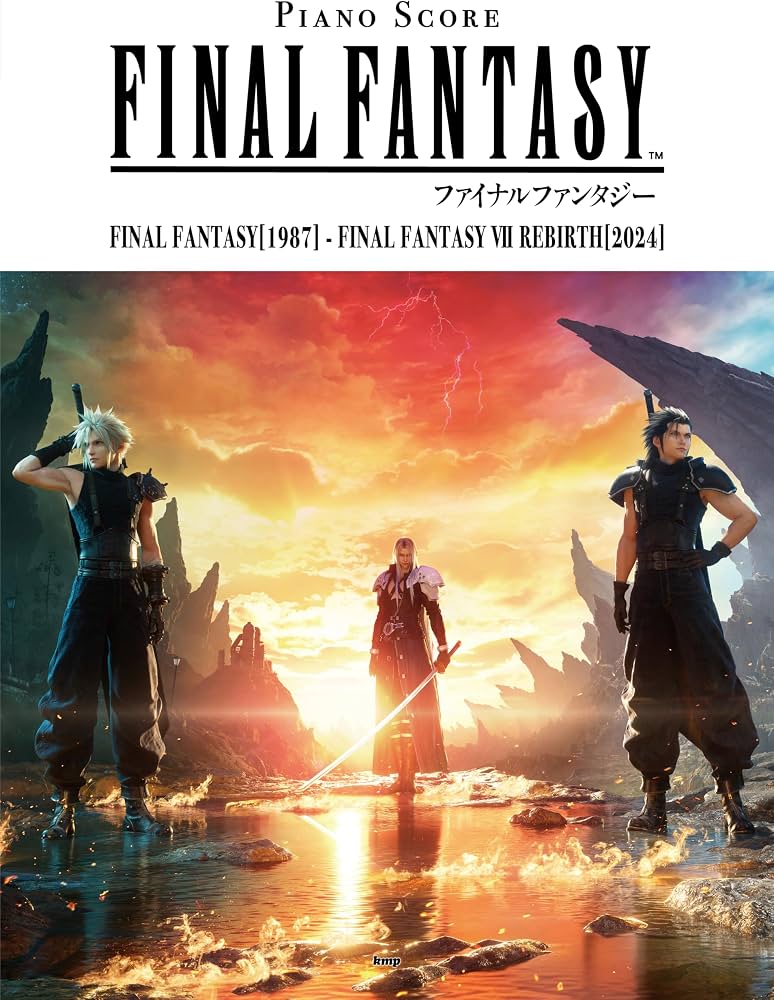 FINAL FANTASY 1987~2024 樂曲精選鋼琴合集 (Piano Score)