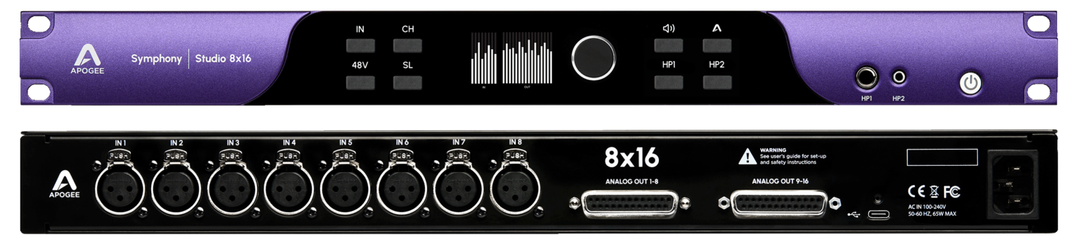 Apogee Symphony Studio 8x16 USB-C Audio Interface