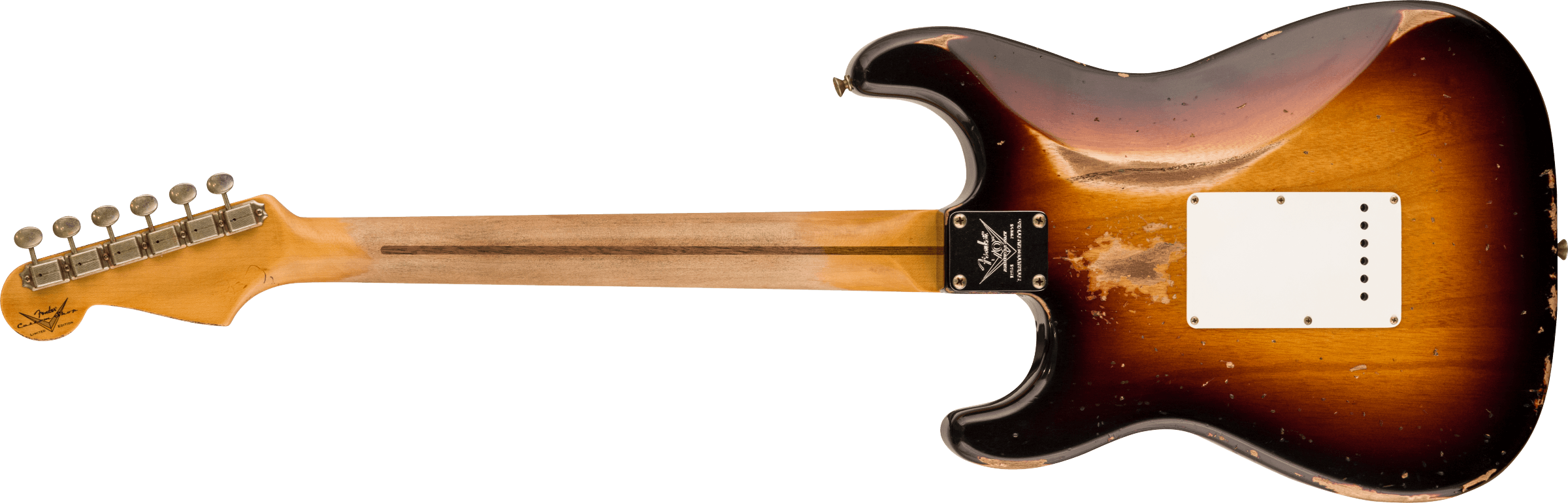 Fender Limited Edition 70th Anniversary 1954 Stratocaster® Heavy Relic®, 1-Piece Quartersawn Maple Neck Fingerboard, Wide-Fade 2-Color Sunburst